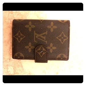 Lv small credit card holder